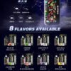 GYPSO滿天星拋棄式🪄30000口🔋王嘉爾同款bubblemon炫彩【1隻=5隻哩亞四代拋抛棄式】CP值高